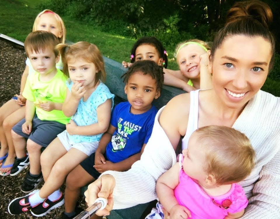Annual class photo at Kiddie Care Early Learning Damascus MD