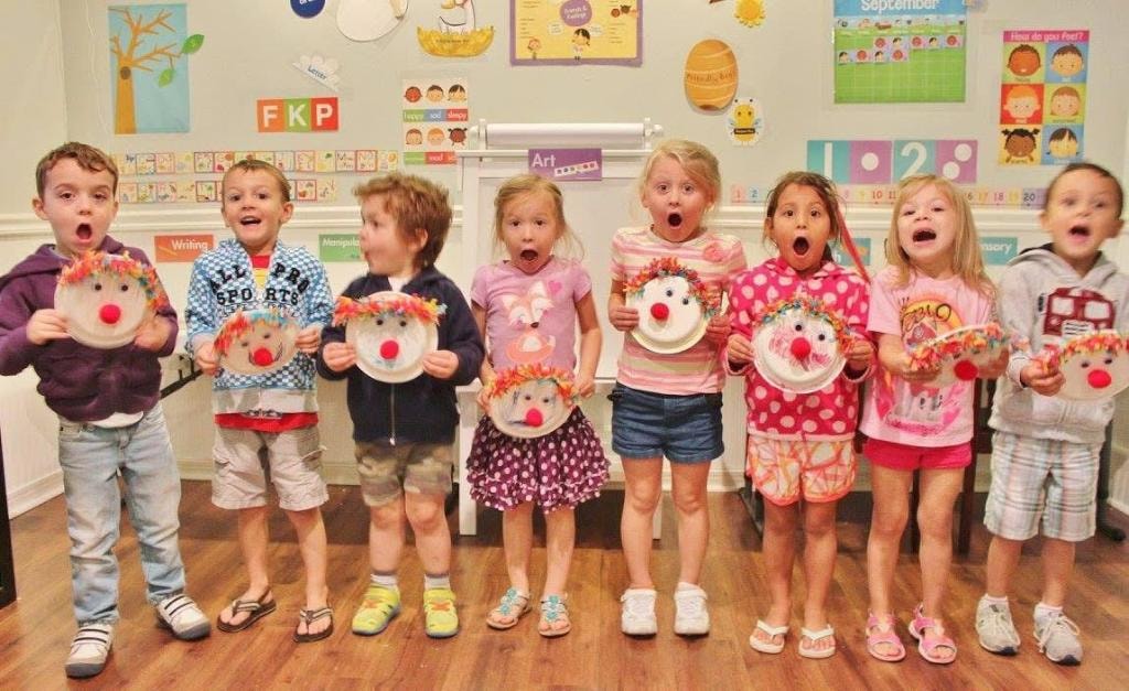 Cozy pajama day celebration at Kiddie Care preschool